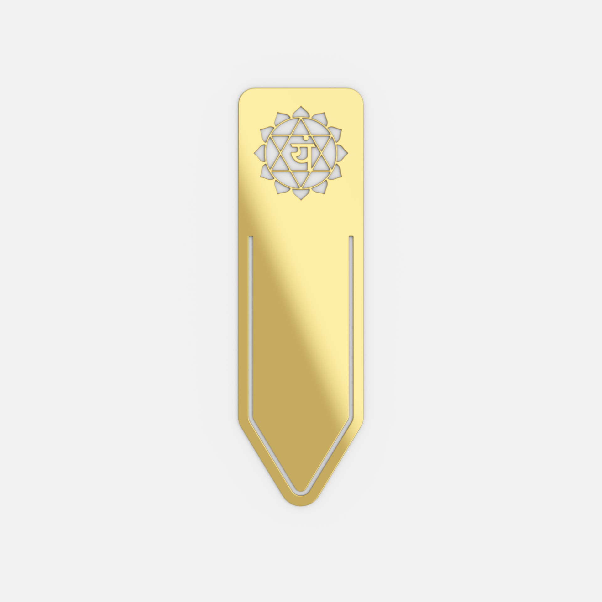 Nadis Chakra Clipper Bookmark Triangle