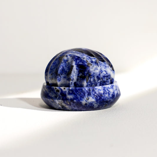 Meditation Sodalite Palm Gemstone